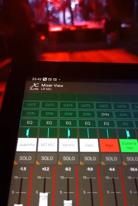 Sonido e iluminación para conciertos